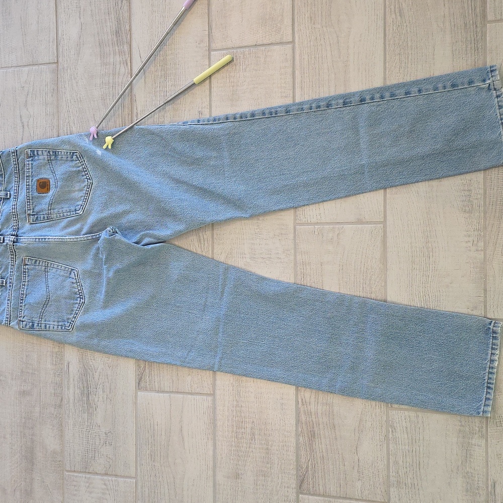 Carhartt Traditional Fit Men's Size 32x36 Light Wash - Picture 7 of 9